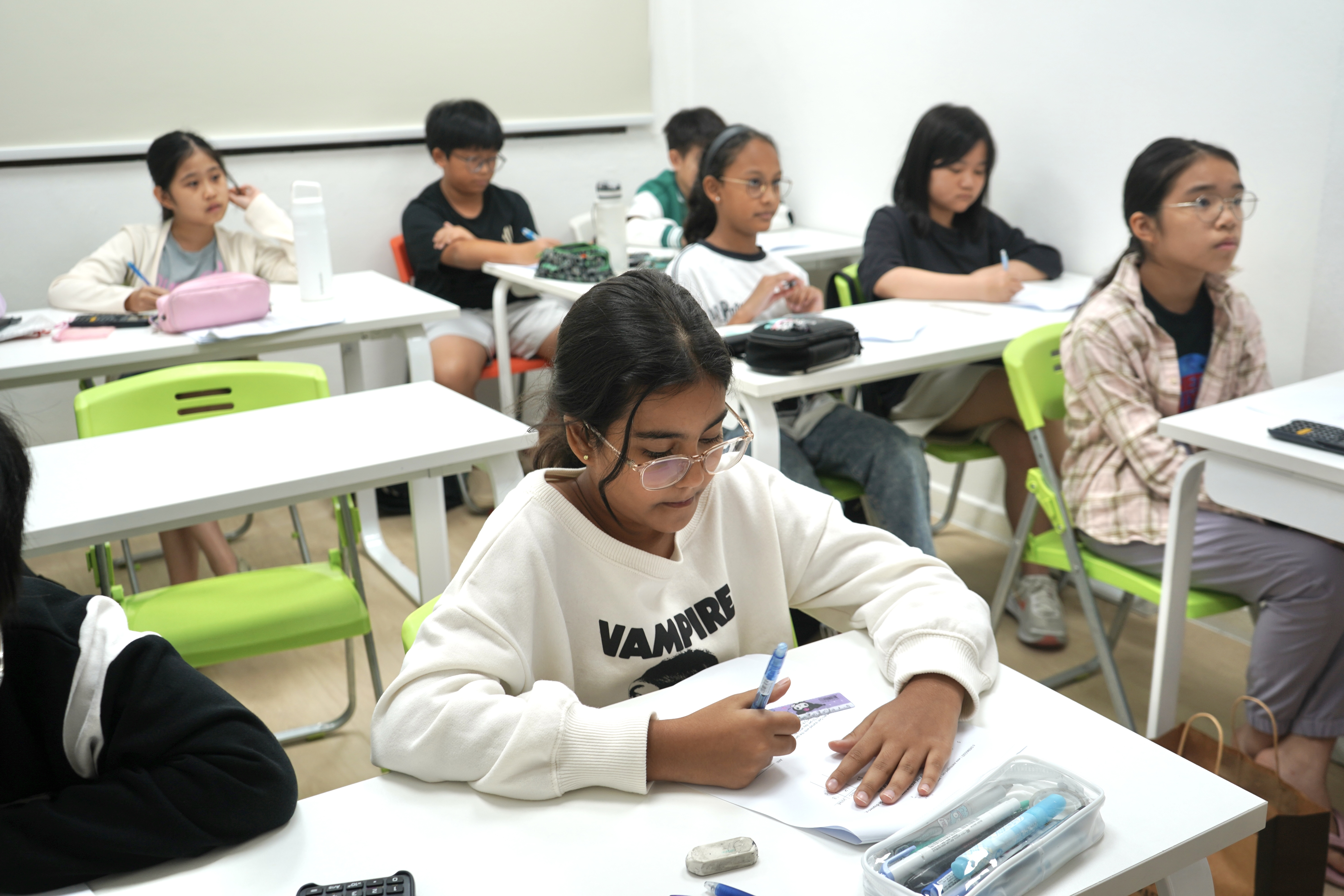 Students focused during last year's EOY Bootcamp